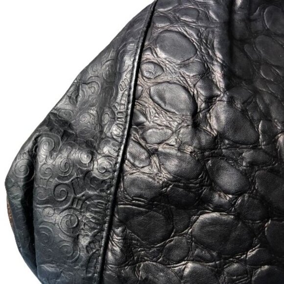 Vintage 80s Hala multicolour 'metalic 'crossbody or clutch purse bag - Picture 5 of 16